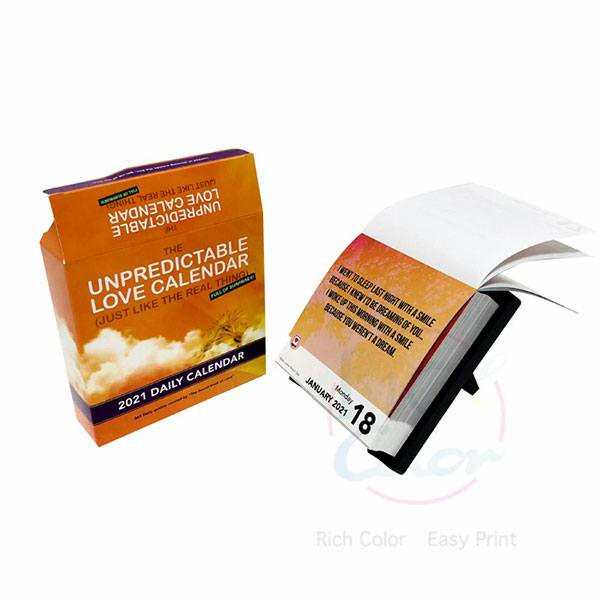 Was macht den 365 Days Page-A-Day-Abreißkalenderdruck zu einer klugen Wahl für Unternehmen?